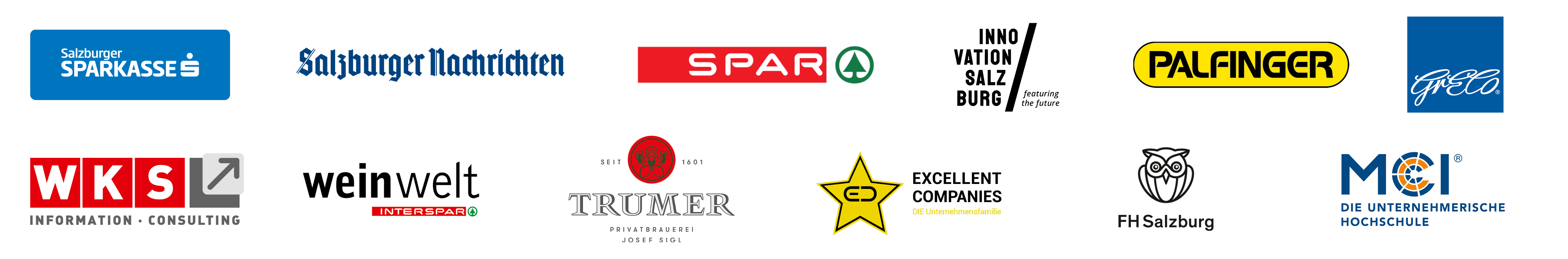 250310 Logoleiste Salzburger Wirtschaftsforum Partner Freunde